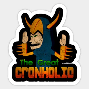 RETRO THE GREAT CRONHOLIO DEVIL Sticker